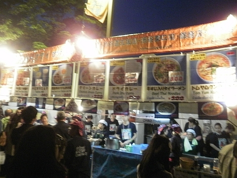 タイ・フェスティバル2012のチャオタイ屋台