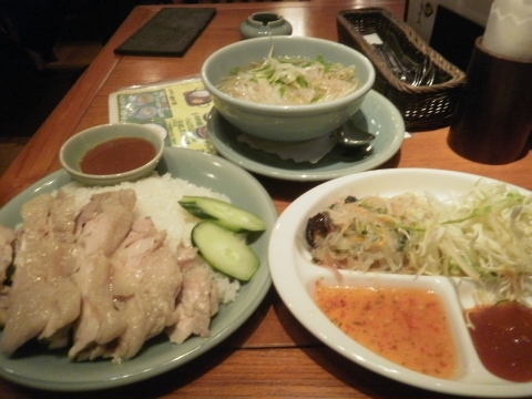 ポーチャイのカオマンガイ