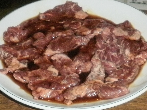 マツリ定食のカルビ