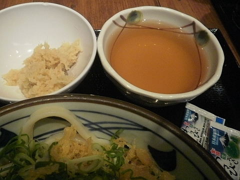 ぶっかけうどん(並)冷