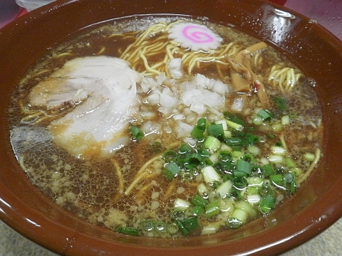 ポラリスのラーメン(醤油)中盛