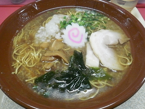 ポラリスのラーメン(醤油)中盛