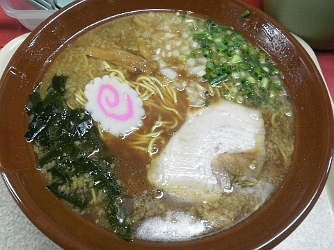 ポラリスのラーメン(醤油)中盛
