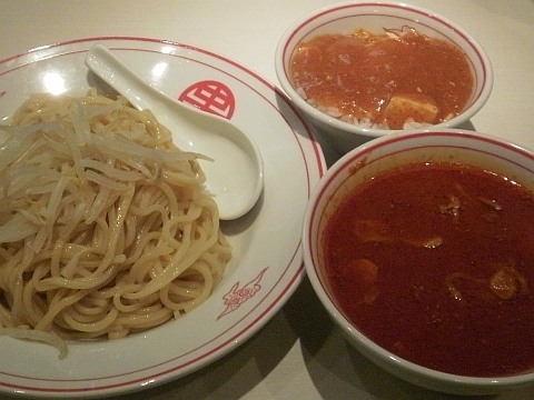 蒙古タンメン中本の冷し味噌ラーメン＋プチ麻婆丼