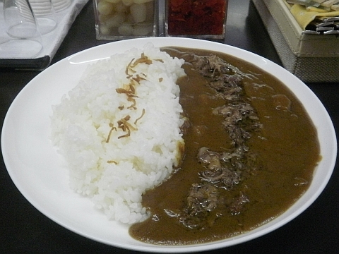 小さなカレー家の牛すじカレーライス