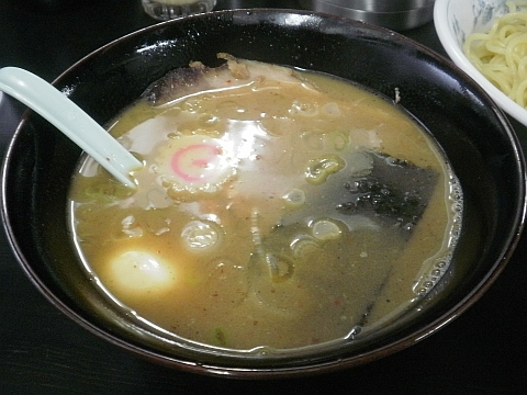 和楽大勝軒のあつもりのつけ汁