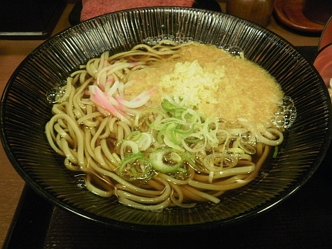 嵯峨谷のたぬきそば