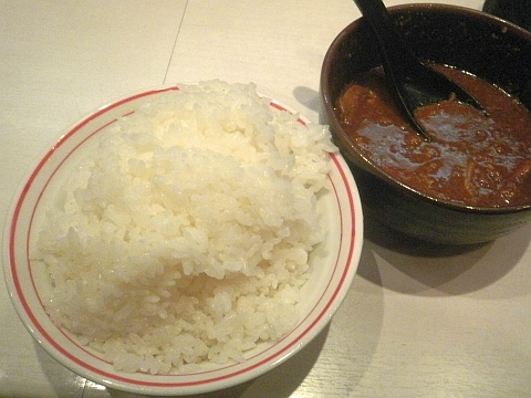 蒙古タンメン中本のライス