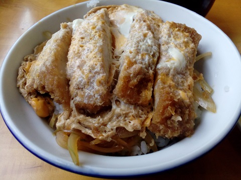 三朝庵のカツ丼
