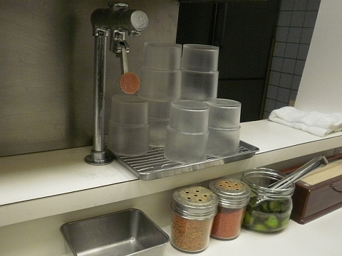 千曲そば 卓上調味料等